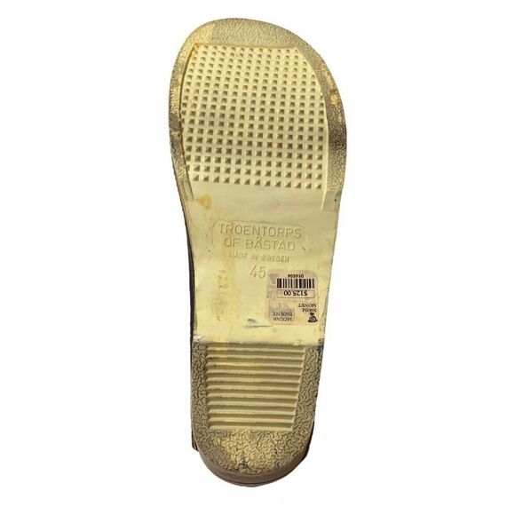 Troentorp Monet Clog Leather Handmade Swedish ONE Left Shoe Amputee New Size 45 - Picture 9 of 11